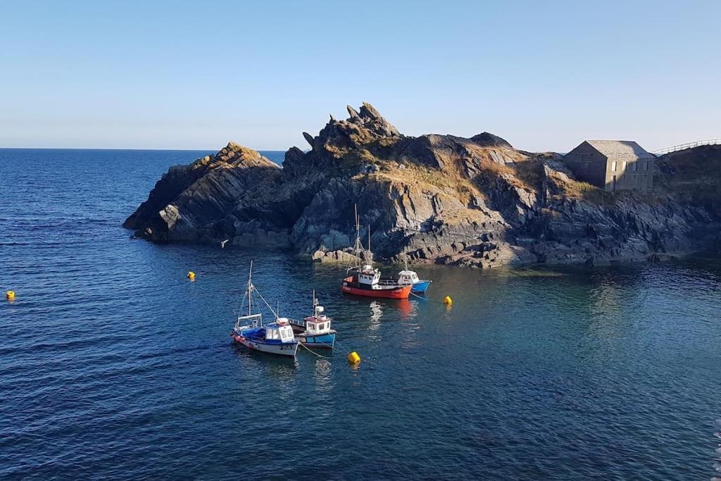 Bijou Coastal Apartment In Polperro With Hot Tub Onsite Parking Downhill Walk To Village Εξωτερικό φωτογραφία