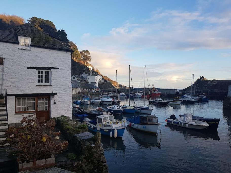 Bijou Coastal Apartment In Polperro With Hot Tub Onsite Parking Downhill Walk To Village Εξωτερικό φωτογραφία