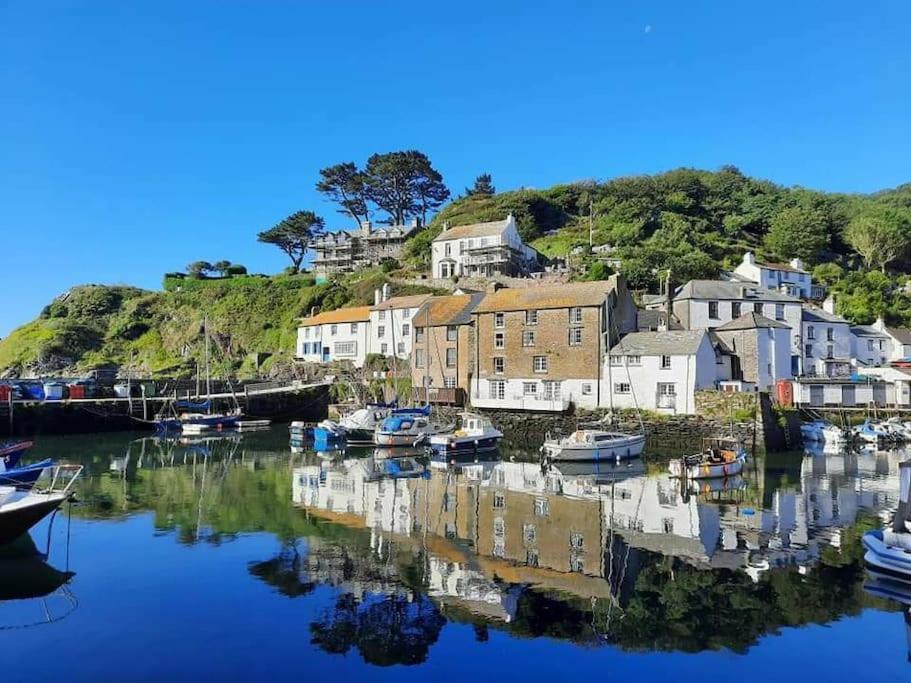 Bijou Coastal Apartment In Polperro With Hot Tub Onsite Parking Downhill Walk To Village Εξωτερικό φωτογραφία