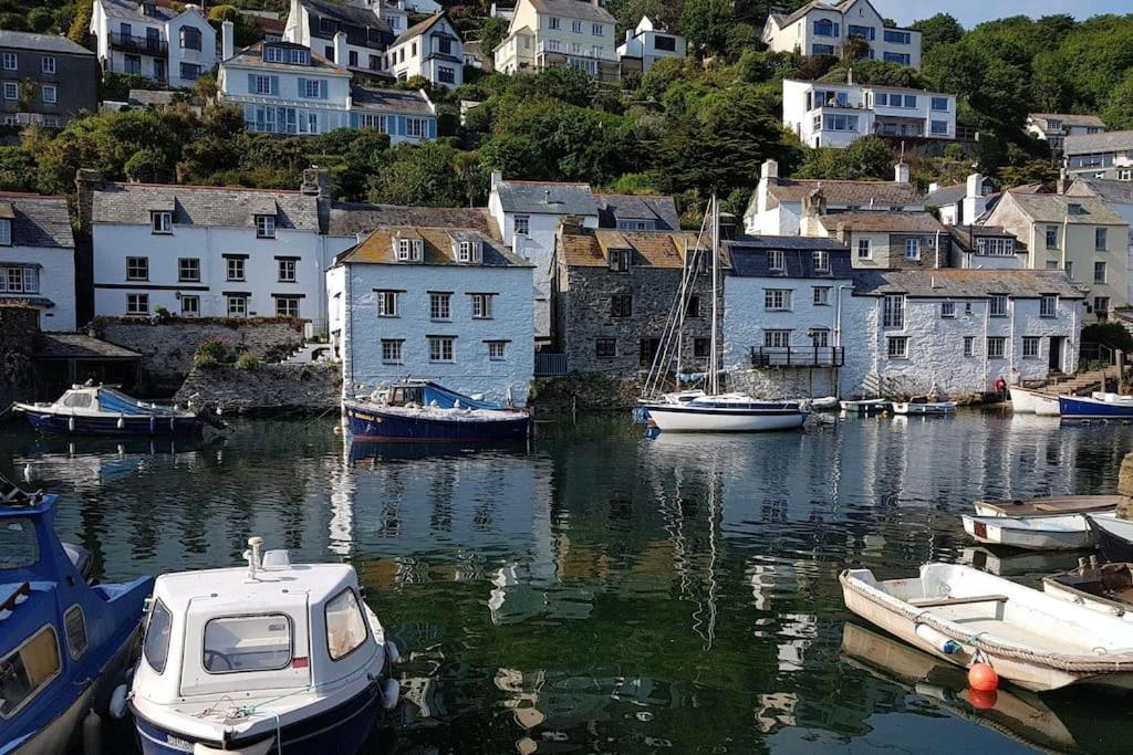 Bijou Coastal Apartment In Polperro With Hot Tub Onsite Parking Downhill Walk To Village Εξωτερικό φωτογραφία